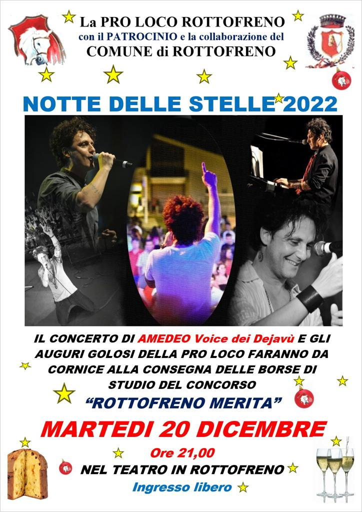 locandina Notte di Stelle 2022