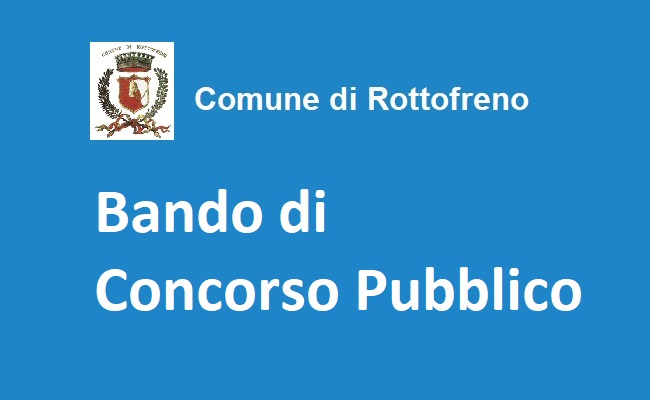 Bando di concorso pubblico, per esami, per l’assunzione, a tempo pieno ed indeterminato, di n° 1 Istruttore amministrativo (area degli istruttori) da assegnare al Settore servizi demografici. Scadenza 9 dicembre 2024 .